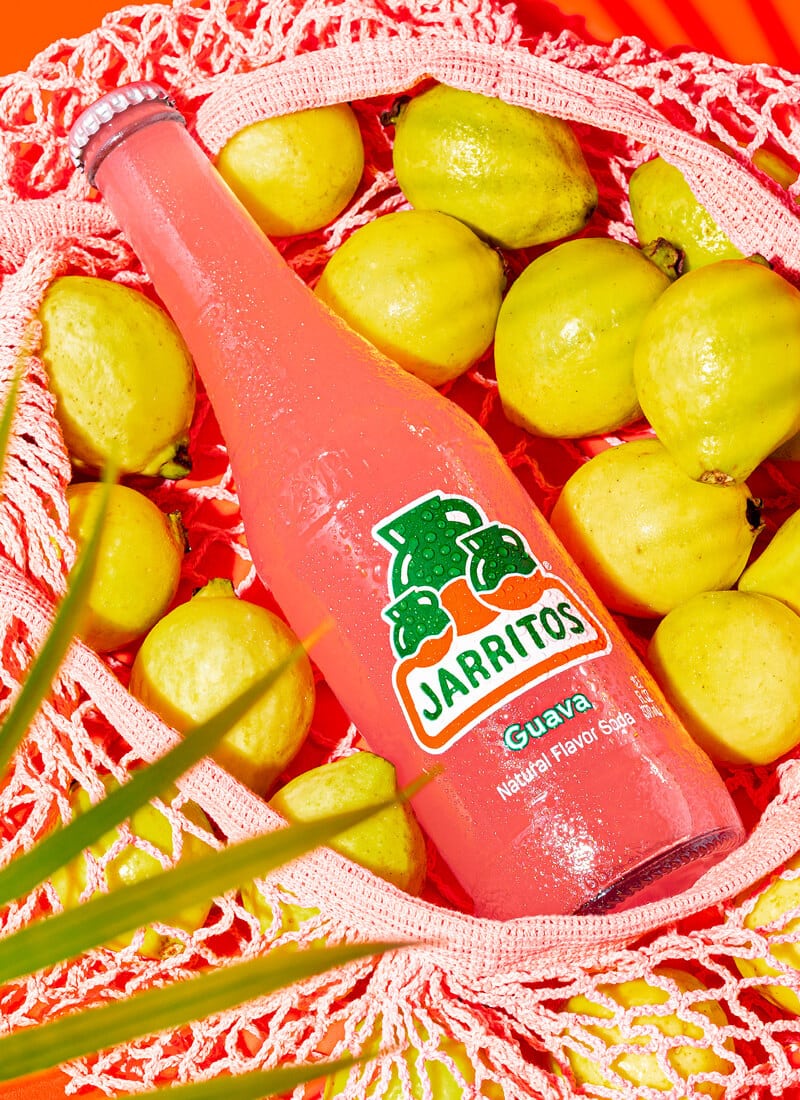 Refresco de Guayaba — Botella de Vidrio