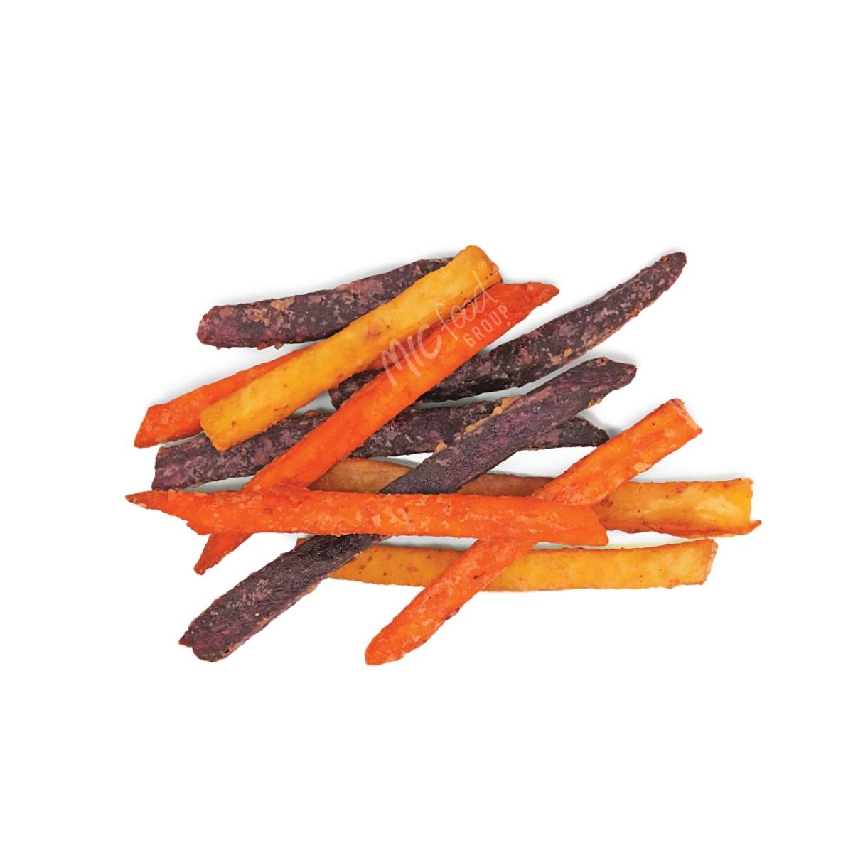Papas de Camote Tricolor