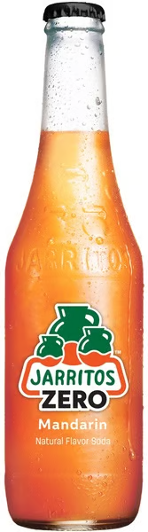 Refresco de Mandarina Zero — Botella de Vidrio
