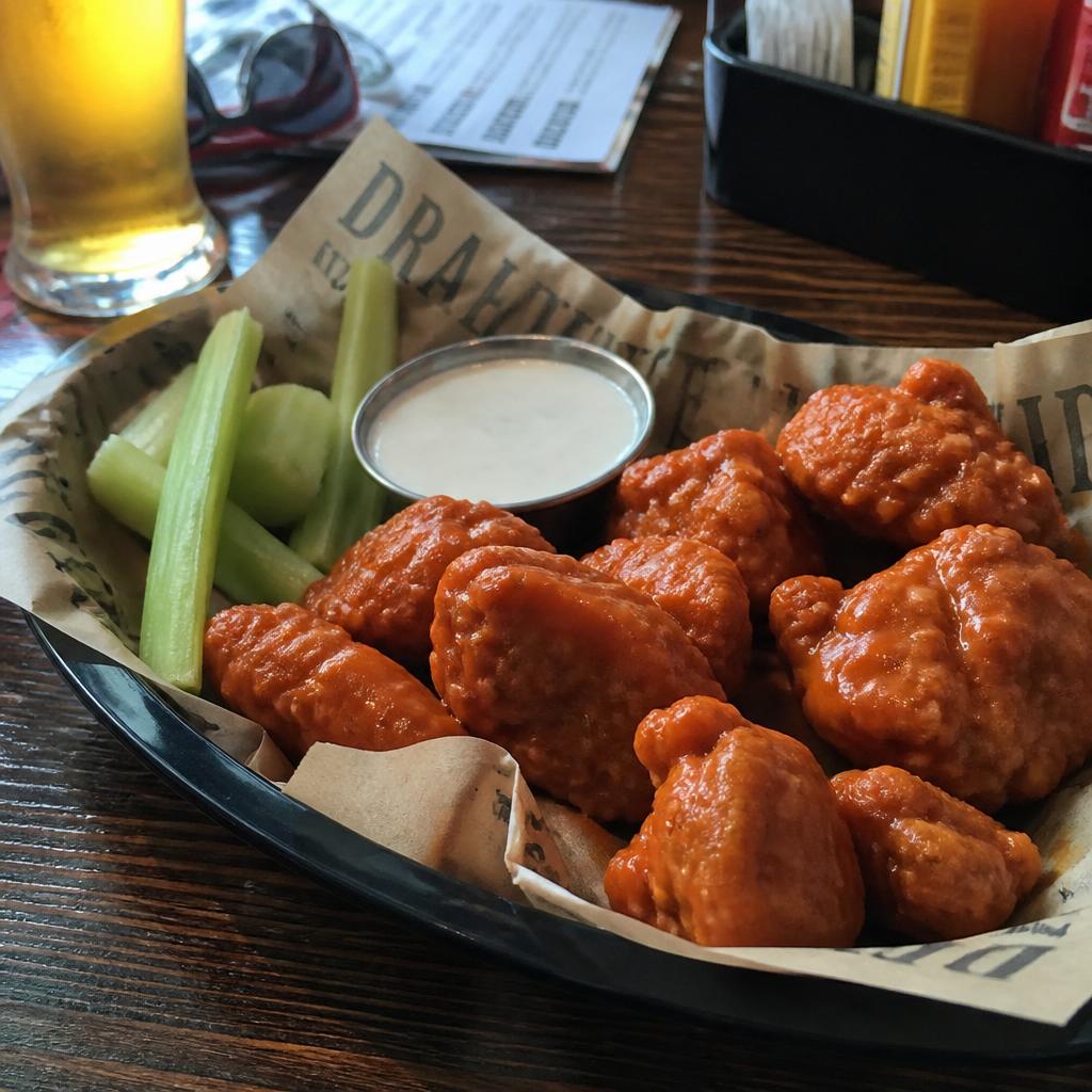 Alitas de Pollo sin Hueso Empanizadas